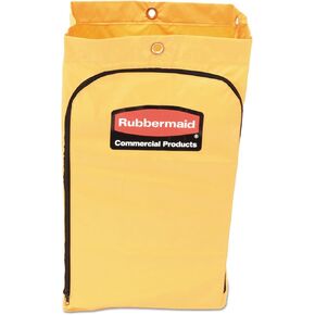 Rubbermaid Commercial 24-Gal Janitorial Cleaning Cart Vinyl Bag, Yellow (1966719) in Saudi Arabia