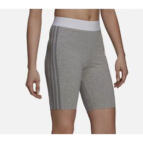adidas Women's Must Haves 3-Stripes Short Tights/Shorts (Grey) (as1, Alpha, x_s, Regular, Regular)