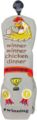 Hybrid/Utility Head Cover | Head Covers for Women & Men (Winner Winner Chicken Dinner) in Saudi Arabia