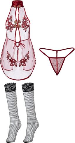 SUPA Women Sparkle Sexy Cosplay Outfit Costumes Fishnet Lingerie in Saudi Arabia