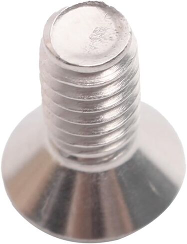 100 Pack 12-24 x 1/2" Black Flat Head Machine Screws, Full Thread, Phillips Drive, 304 Stainless Steel Countersunk Head Screws Coarse Thread UNC 12-24 Thread x 1/2" Length in Saudi Arabia