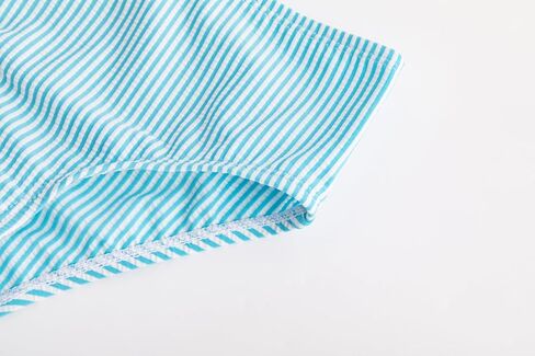 LIZENS Two-Pieces Girls Swimsuit Puff Sleeve Beach Bathing Suit Stripe Bikini Sets in Saudi Arabia