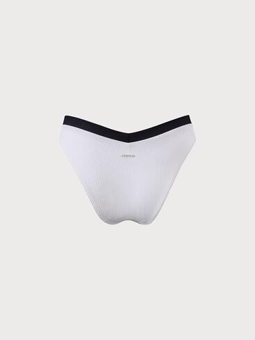 Women's cheecky Contrast Trim Triangle Bikini Set Sexy Bikini Top & Bottom in Saudi Arabia