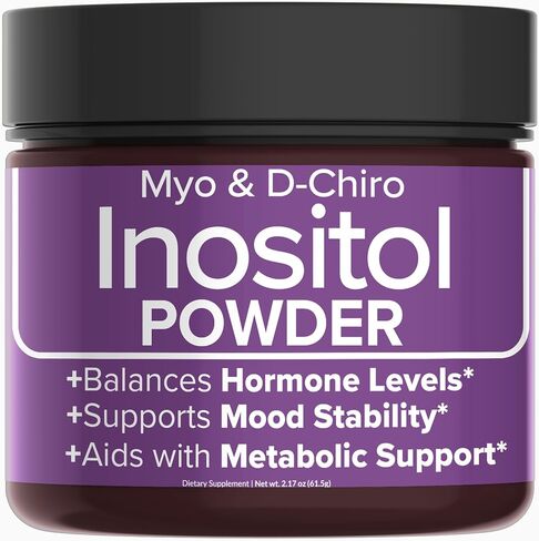 Intimate Rose Inositol Powder - Myo-inositol - D-Chiro Inositol - Ideal 40:1 Ratio - All-Natural 100% PCOS Supplements - Hormone Balance for Ovarian Support and Health for Women - Made in USA in Saudi Arabia
