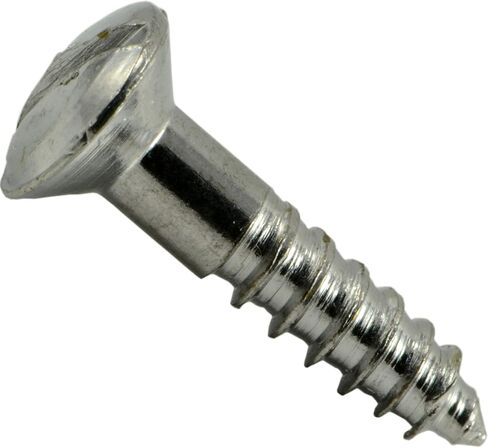 014973138141 Slotted Oval Wood Screws, 4 x 3/4, Piece-60 in Saudi Arabia