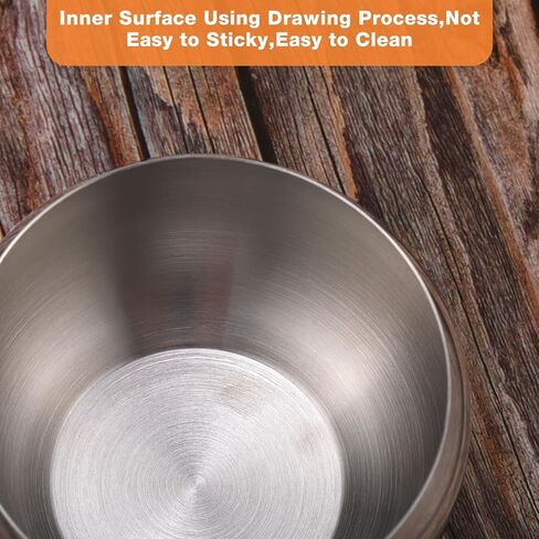 4 قطع 10oz 304 الفولاذ المقاوم للصدأ وعاء التوابل مجموعة التوابل جرة بهار جرة العلب الأواني الملح بهار تخزين المنظمون وعاء السكر مع 4 ملعقة غطاء وقاعدة in Kuwait