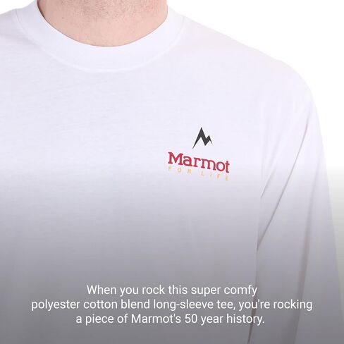 MARMOT Men's for Life Long Sleeve Tee in Saudi Arabia