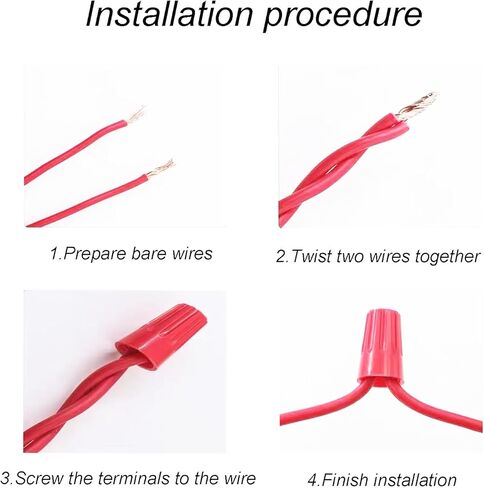 مجموعة صواميل موصلات الأسلاك، مقاسات متنوعة، 220 قطعة، أغطية الأسلاك، موصلات لصق الأسلاك، موصلات كهربائية، أغطية الأسلاك المحمولة للتوصيل السريع، أغطية الأسلاك الملونة الكهربائية in Kuwait