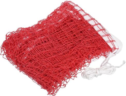 Foldable Badminton Net - Portable Badminton Durable Badminton Replacement Polypropylene Net with Box for Indoor Outdoor Backyard (20x2.5Ft, Green) in Saudi Arabia