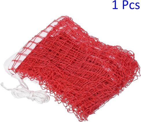 Foldable Badminton Net - Portable Badminton Durable Badminton Replacement Polypropylene Net with Box for Indoor Outdoor Backyard (20x2.5Ft, Green) in Saudi Arabia