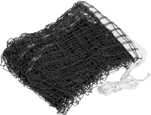 Foldable Badminton Net - Portable Badminton Durable Badminton Replacement Polypropylene Net with Box for Indoor Outdoor Backyard (20x2.5Ft, Green) in Saudi Arabia
