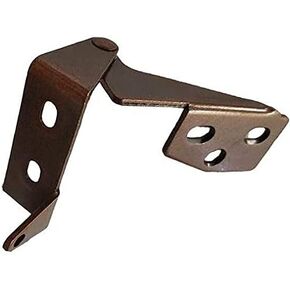 Hinge Outlet Pivot Door Hinges, Top and Bottom Set, Bronze, 2 Pack