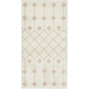 Nourison Grafix Farmhouse بيج عاجي مساحة 2 × 4 بوصة - سجادة، سهلة التنظيف، لا تساقط، غرفة النوم، غرفة المعيشة، غرفة الطعام، المطبخ (2x4) in Kuwait