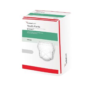 Cardinal Health Pull-On Underwear for Boys and Girls - Disposable Youth Training Pants with Tear Away Seams - Overnight Protection, Medium, 38-65 lbs, 17 Count, 4 Packs, 68 Total