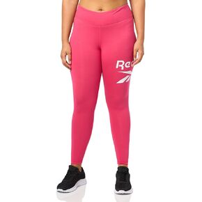 Reebok Women's Identity Big Logo Cotton Legging (Plus Size)