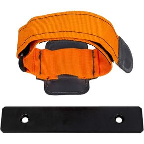 Wilderness Systems Magna Tech Water Bottle Strap | Magnetic Drink Holder | Universal - Adjustable Bottle Strap, Orange, 5" Bottle Strap