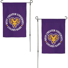 Desert Cactus West Chester University Garden Flag WCU Golden Rams Banner 100% Polyester (Design A)