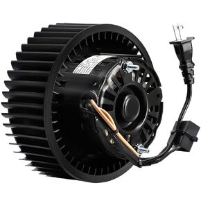 Criditpid 97015159, S97015159 Fan Motor & Blower Wheel for Broan 676-D/2676F-A, 684-D/2684F-A, 684NT-A, 683-C, DX90, 80RDF, 80RDB, NT080C Bathroom Exhaust Fan Motor for NuTone Replacement Parts