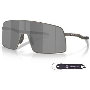 Oakley Sutro TI OO6013 Shield Sunglasses for Men + BUNDLE Accessory Leash + Designer iWear Kit
