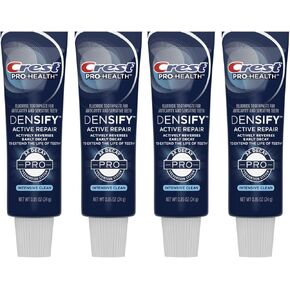 Crest Densify PRO-Health Intensive Clean Toothpaste, Travel Size 0.85 oz (24g) - Pack of 8