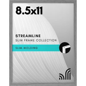 Americanflat 10 Pack Black Picture Frames Collage Wall Decor - Gallery Wall Frame Set with Two 8x10, Four 5x7, and Four 4x6 Frames, Shatter-Resistant Glass, Hanging Hardware, and Easel Included
