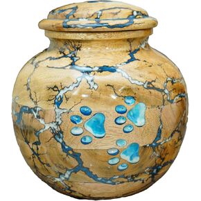 Wooden Pet Urns for pet Ashes Keepsake Cremation Urn for Dog Ashes Mini urns for pet pet Ashes urn cat urns for Ashes Dog urns for Ashes urns for Dog (Medium (6" L x 6" W x 6 "))