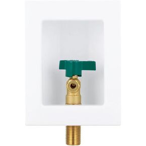 Dishwasher Toilet Outlet Box PEX-A, Inlet 1/2 inch PEX-A Expansion Barb F1960 x Outlet 3/8 inch Compression LI-MTH-530