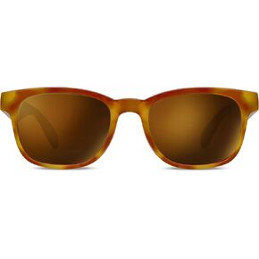 نظارات شمسية Peepers من PeeperSpecs للرجال ذات فتحة 18 ثنائية البؤرة مربعة ناعمة، قرن فحمي، 1.50 + 1.5