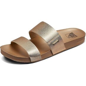 Reef Women's Cushion Vista Slide Sandal, Golden Hour, 8 in Kuwait