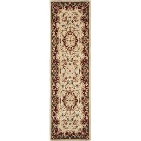 SAFAVIEH Classic Collection Runner Rug - 2'3" x 8', Gold & Cola, Handmade Traditional Oriental Wool, Ideal for High Traffic Areas in Living Room, Bedroom (CL234B)