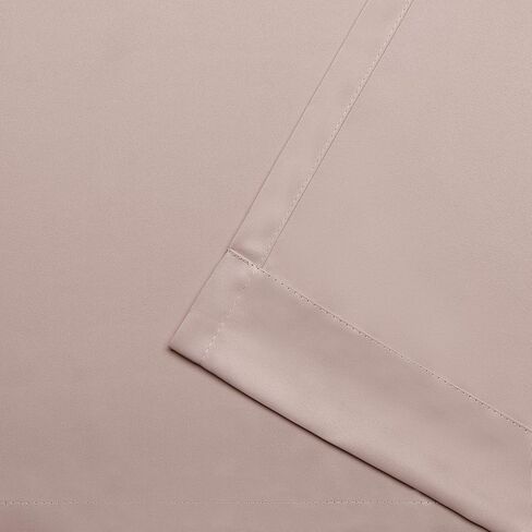 زوج ستائر علوية حصريًا من Home Academy Total Blackout Grommet، مقاس 52 بوصة × 84 بوصة، برتقالي مكة in Kuwait