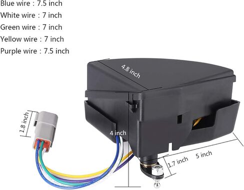 10L0L Golf Cart V-Glide Wiper Switch Assembly for Club Car DS 48 Volt G/E (1998-1999) - OEM # 101932003 in Saudi Arabia