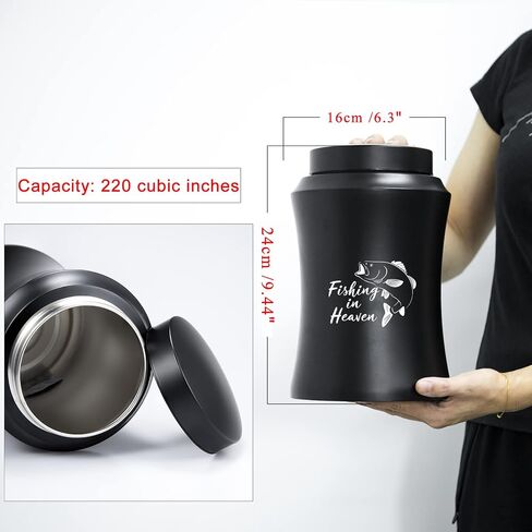 Large Urns for Adult Ashes Fishing in Heaven Cremation Urns for Ashes Fishing Memorial Urn Cremate Funeral Urn Large Keepsake Urn up to 220 lbs in Saudi Arabia