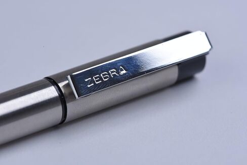 Zebra Pen G-402 Retractable Gel Pen, Stainless Steel Barrel, Fine Point, 0.5mm, Black Ink, 12-Pack in Saudi Arabia