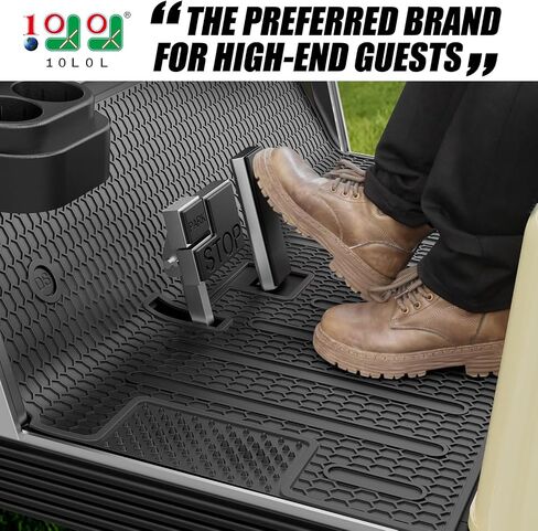 10L0L Golf Cart Floor Mats for Club Car DS Full Coverage Anti Slip Liner Mat in Saudi Arabia