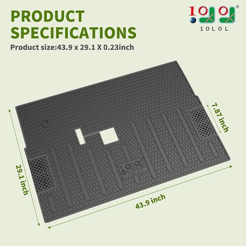 10L0L Golf Cart Floor Mats for Club Car DS Full Coverage Anti Slip Liner Mat in Saudi Arabia
