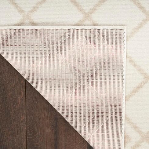 Nourison Grafix Farmhouse بيج عاجي مساحة 2 × 4 بوصة - سجادة، سهلة التنظيف، لا تساقط، غرفة النوم، غرفة المعيشة، غرفة الطعام، المطبخ (2x4) in Kuwait