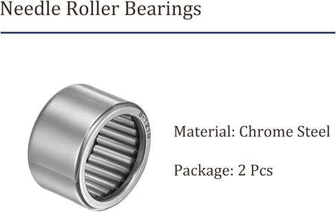 B1612 Needle Roller Bearings - [1 Inch x 1-1/4 Inch x 3/4 Inch] Chrome Steel for Transmission Use, Full Complement Drawn Cup in Kuwait