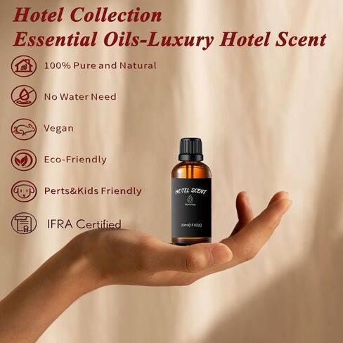 زيت زهر الربيع العطري، زيت ناشر مجموعة الفنادق، مستوحى من فندق إنتركونتيننتال، روائح منزلية فاخرة وفندقية للناشر، زيت ناشر نقي 30 مل مع العنبر والفانيليا للعلاج العطري in Saudi Arabia