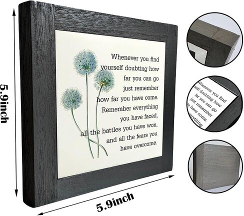Inspirational Quote Wood Plaque Sign, Be Brave Sign, Whenever You Find Yourself... Box Wood Plaques Desk Décor, Motivational Box Wood Sign, Graduation Decor Gift, Inspirational Quotes Gift in Saudi Arabia