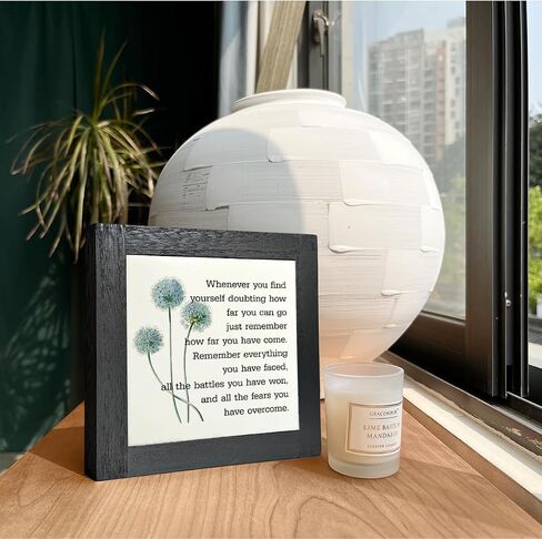 Inspirational Quote Wood Plaque Sign, Be Brave Sign, Whenever You Find Yourself... Box Wood Plaques Desk Décor, Motivational Box Wood Sign, Graduation Decor Gift, Inspirational Quotes Gift in Saudi Arabia