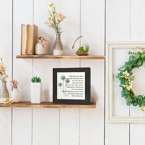 Inspirational Quote Wood Plaque Sign, Be Brave Sign, Whenever You Find Yourself... Box Wood Plaques Desk Décor, Motivational Box Wood Sign, Graduation Decor Gift, Inspirational Quotes Gift in Saudi Arabia