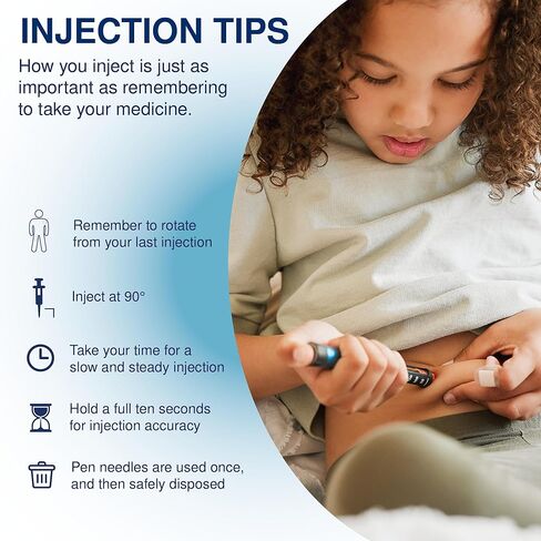 Droplet Micron Insulin Pen Needles 34G x 3.5mm, 100ct Box, Short & Thin Design for Maximum Comfort, Easy at-Home Injection & Designed to Prevent Leakage, Compatible with Most Pen Injectors in Saudi Arabia