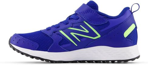 New Balance Kids Fresh Foam 650 V1 Bungee Lace with Top Strap Running Shoe, Light Raspberry/Pink Sugar, 8 US Unisex Toddler in Saudi Arabia