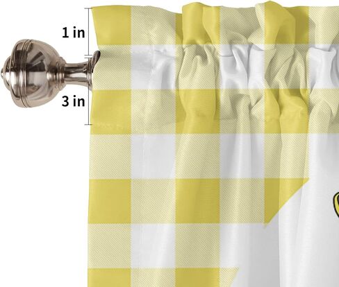 Savannan Window Curtains Valances, Vintage Eiffel Tower Paris France Postcard Butterfly Pink Rose Truck Rod Pocket Cafe Valance Short Curtains for Kitchen, Bedroom, Living Room, 1 Panel, 54x18 Inch in Saudi Arabia