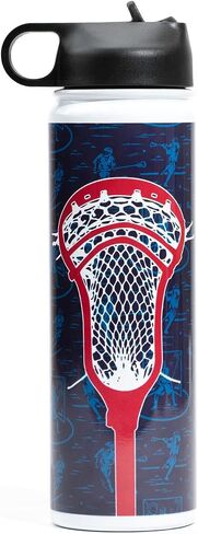 ChalkTalkSPORTS Lacrosse Insulated Water Bottle | Lacrosse Stick in Saudi Arabia