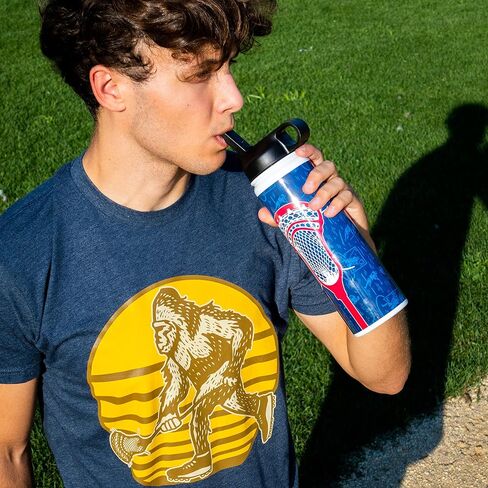 ChalkTalkSPORTS Lacrosse Insulated Water Bottle | Lacrosse Stick in Saudi Arabia