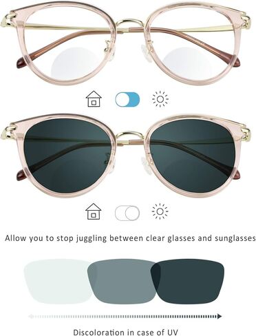 LifeArt Bifocal Reading Glasses for Women Men, Anti Glare in Kuwait