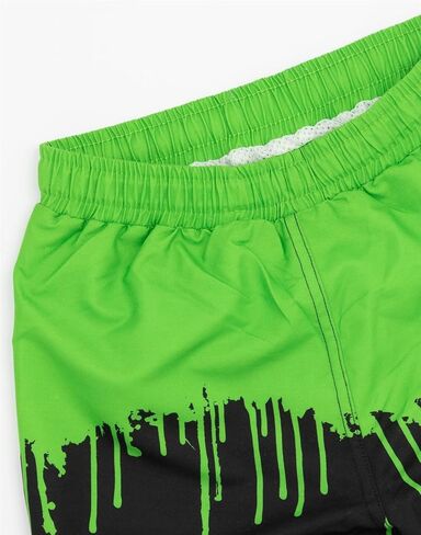 Teenage Mutant Ninja Turtles Boys Swim Shorts | Kids Graphic Swimming Pants | TMNT Drawstring Waistband Swimwear Trunks in Saudi Arabia