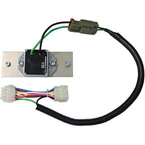 Red Hawk VOLT-0011 Voltage Reducer Compatible With/Replacement For Club Car Onward, Precedent and Tempo, 2008.5 and newer with 8V batteries 15 Amps, 1" Height, 5 7/8" Length, 2 1/8" Width